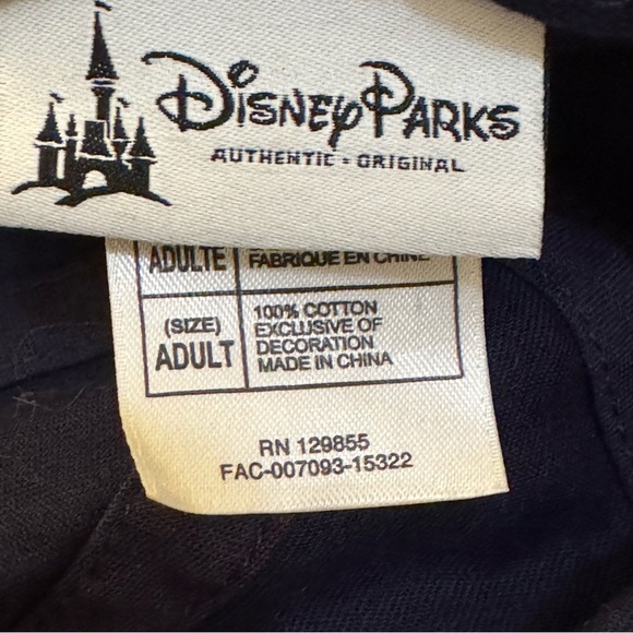 Mickey Mouse Globe Navy And Gold Adjustable Hat Walt Disney World - Picture 5 of 5